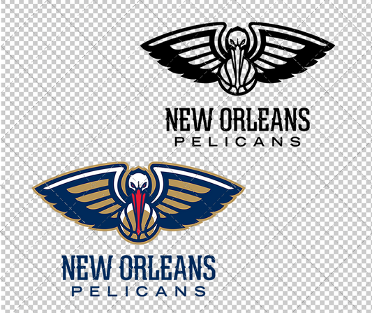 New Orleans Pelicans 2023, Svg, Dxf, Eps, Png - SvgShopArt