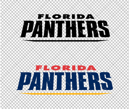 Florida Panthers Wordmark 2009, Svg, Dxf, Eps, Png - SvgShopArt