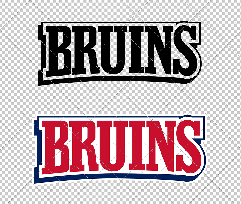 Belmont Bruins Wordmark 2003 002, Svg, Dxf, Eps, Png - SvgShopArt