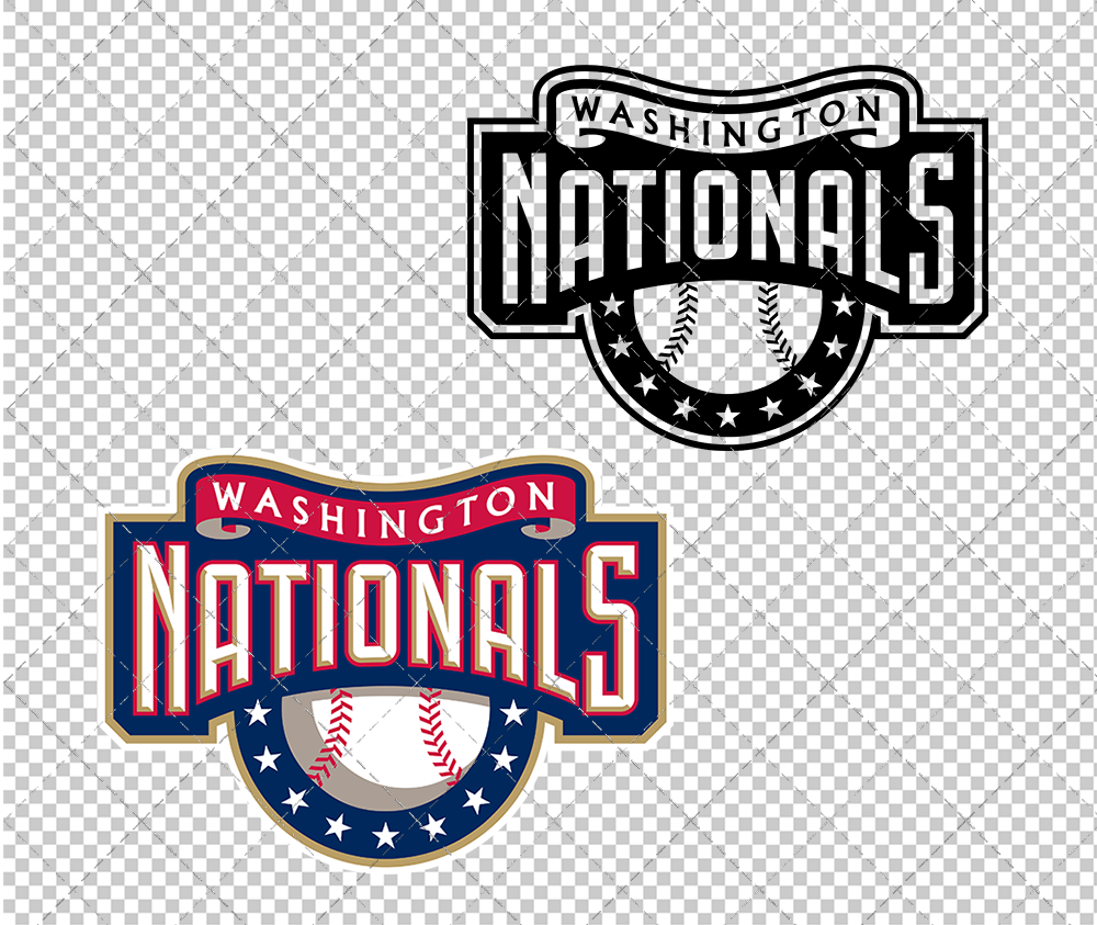 Washington Nationals 2005, Svg, Dxf, Eps, Png - SvgShopArt