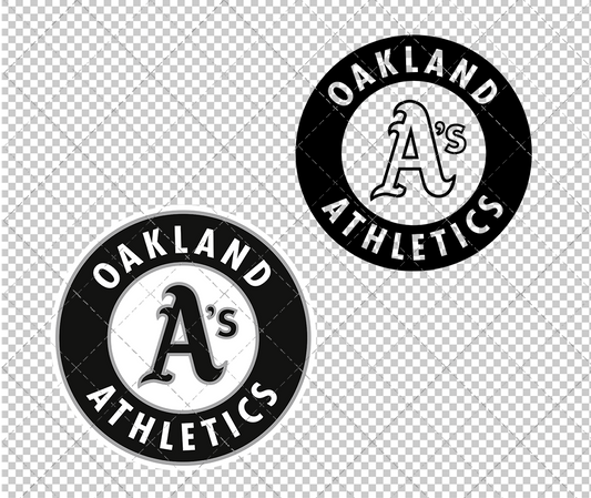 Oakland Athletics Concept 1993 004, Svg, Dxf, Eps, Png - SvgShopArt