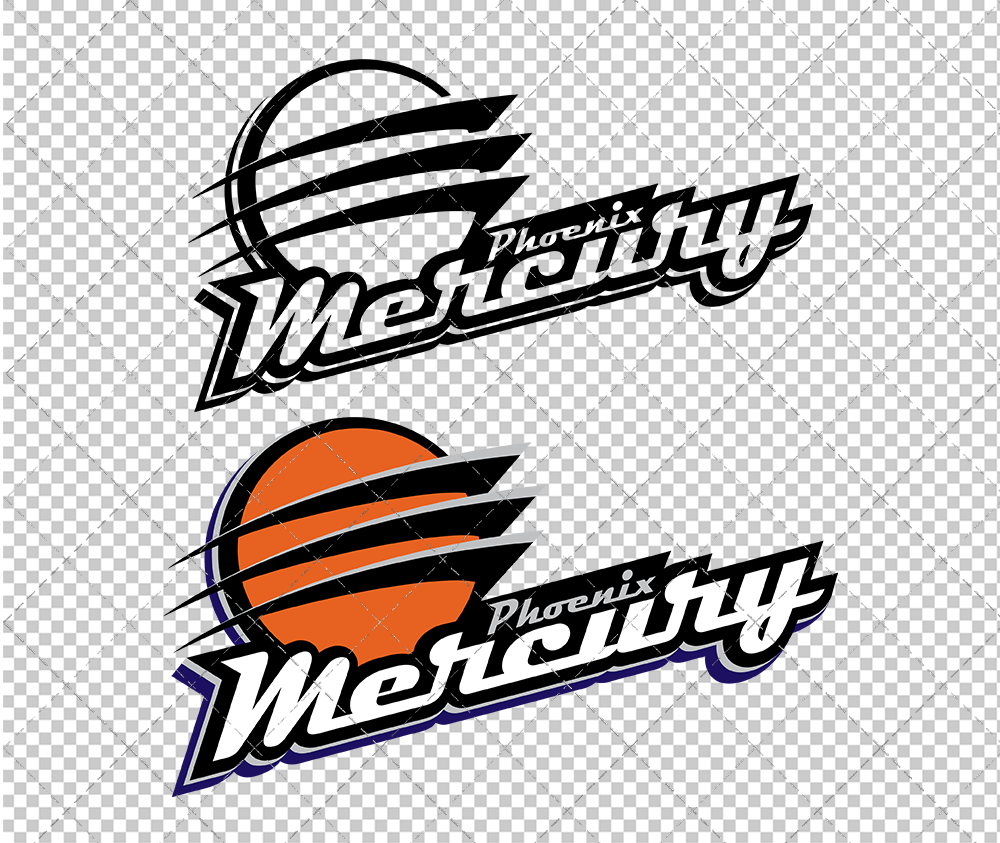 Phoenix Mercury 2011, Svg, Dxf, Eps, Png - SvgShopArt