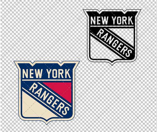 New York Rangers Alternate 2011 002, Svg, Dxf, Eps, Png - SvgShopArt