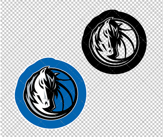 Dallas Mavericks Concept 2017 002, Svg, Dxf, Eps, Png - SvgShopArt