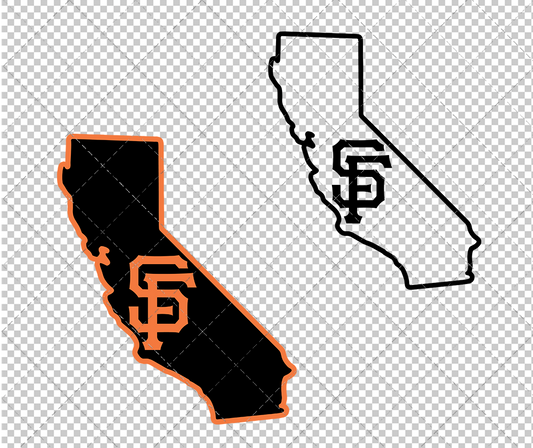 San Francisco Giants Concept 2000 003, Svg, Dxf, Eps, Png - SvgShopArt