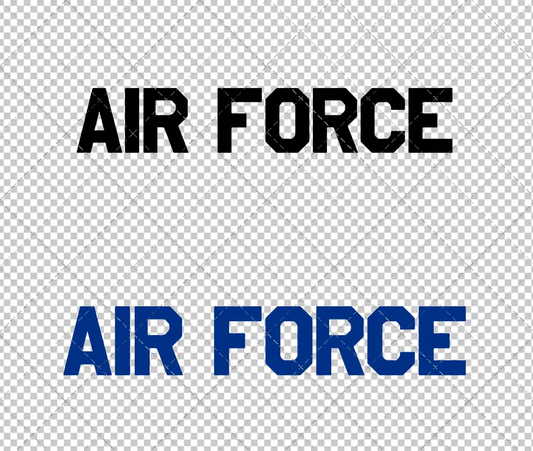 Air Force Falcons Wordmark 2020, Svg, Dxf, Eps, Png - SvgShopArt