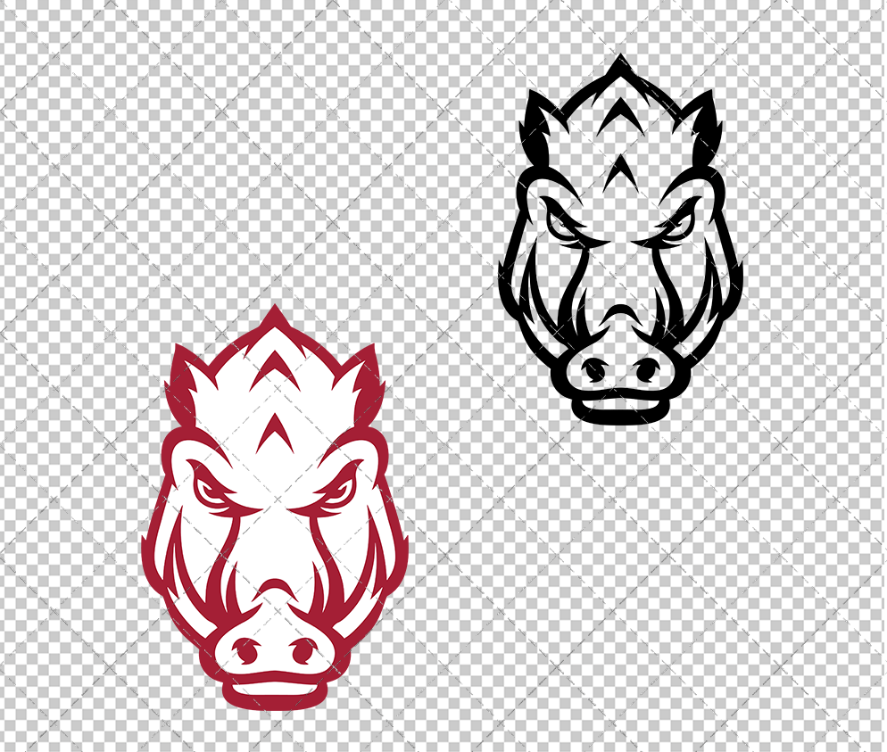 Arkansas Razorbacks Alternate 2014 006, Svg, Dxf, Eps, Png - SvgShopArt