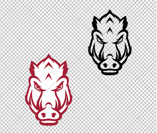 Arkansas Razorbacks Alternate 2014 006, Svg, Dxf, Eps, Png - SvgShopArt