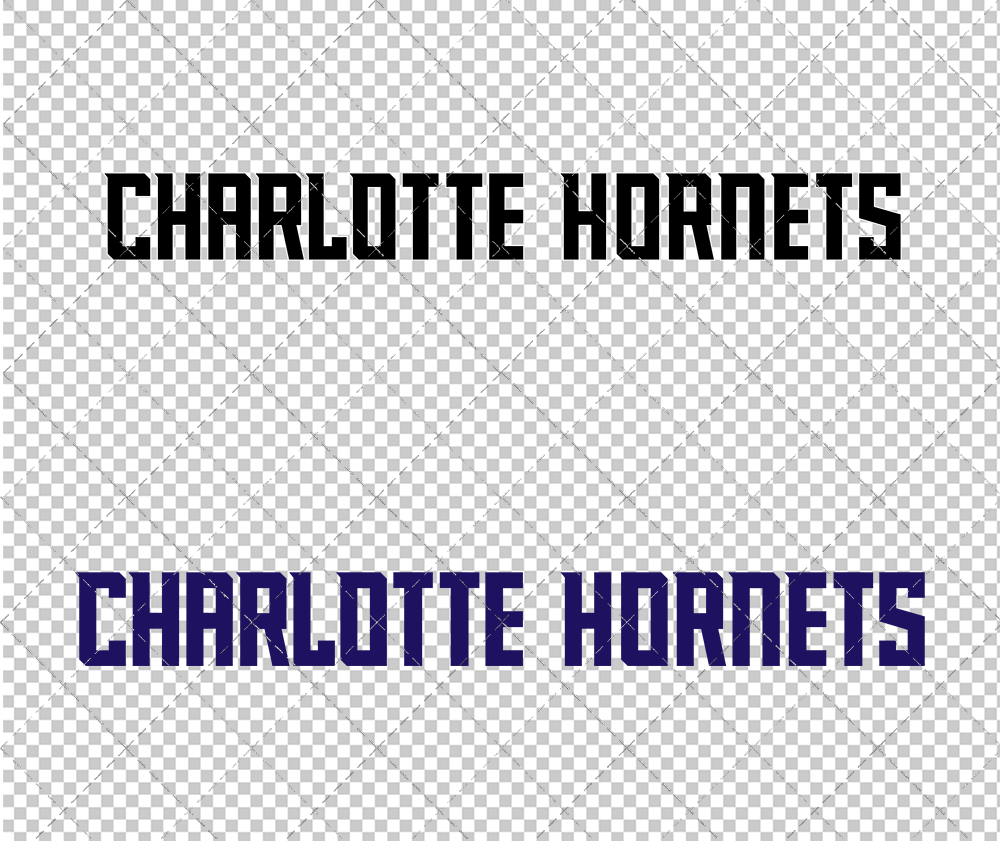 Charlotte Hornets Wordmark 2014 003, Svg, Dxf, Eps, Png - SvgShopArt