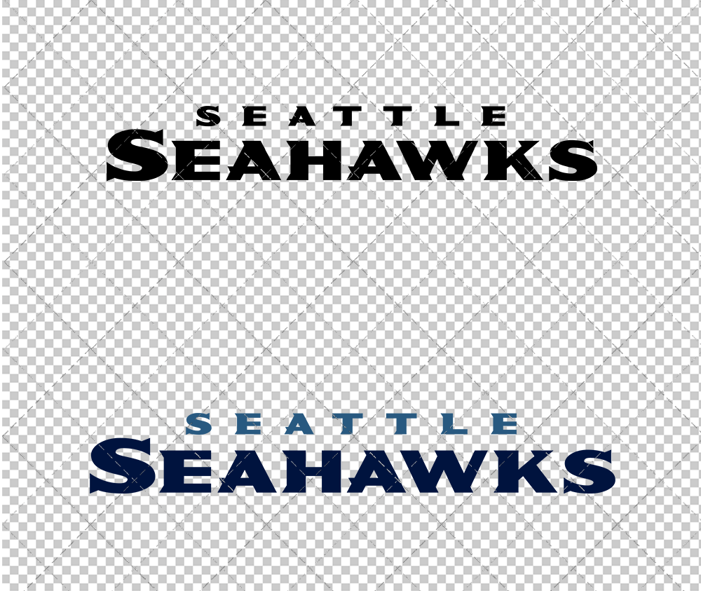 Seattle Seahawks Wordmark 2002, Svg, Dxf, Eps, Png - SvgShopArt