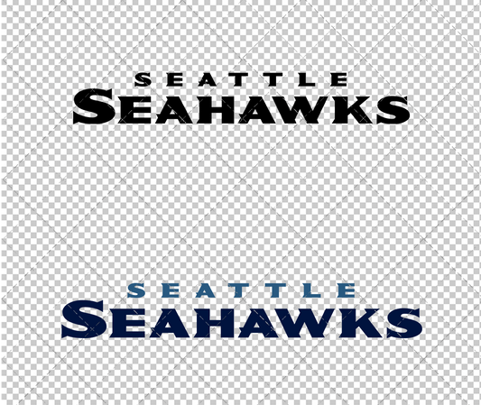 Seattle Seahawks Wordmark 2002, Svg, Dxf, Eps, Png - SvgShopArt