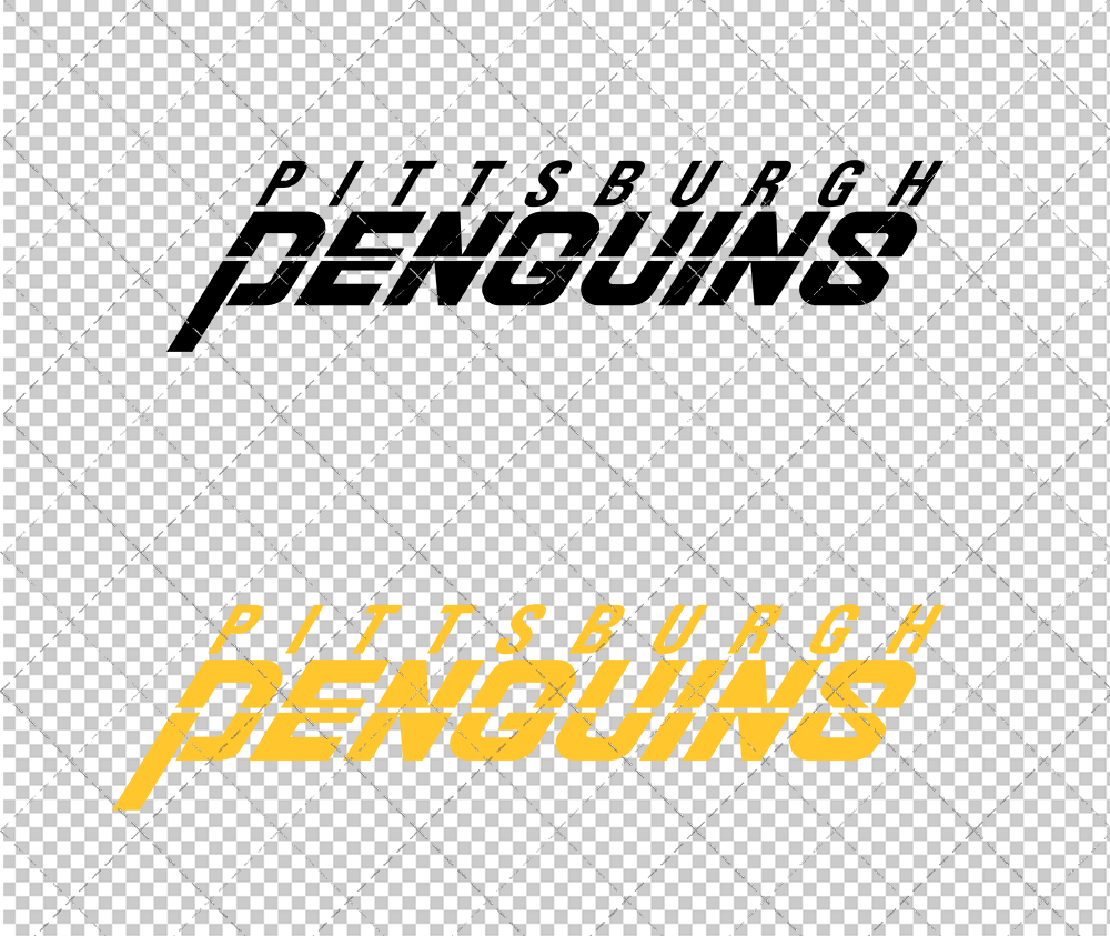 Pittsburgh Penguins Wordmark 1992 002, Svg, Dxf, Eps, Png - SvgShopArt