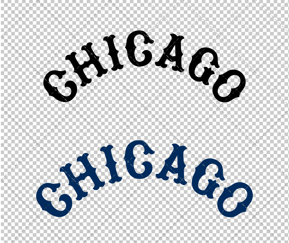 Chicago Cubs Jersey 1914 002, Svg, Dxf, Eps, Png - SvgShopArt