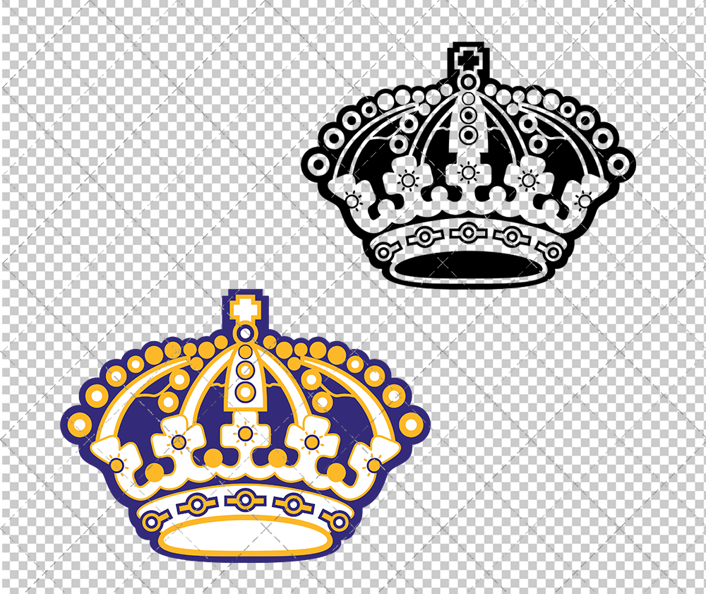 Los Angeles Kings Jersey 1967 002, Svg, Dxf, Eps, Png - SvgShopArt