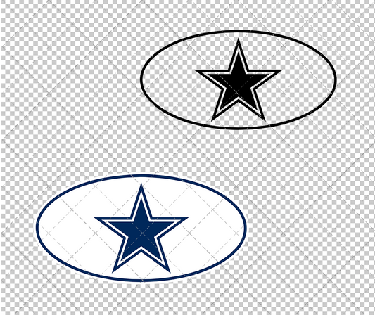 Dallas Cowboys Concept 1971 003, Svg, Dxf, Eps, Png - SvgShopArt