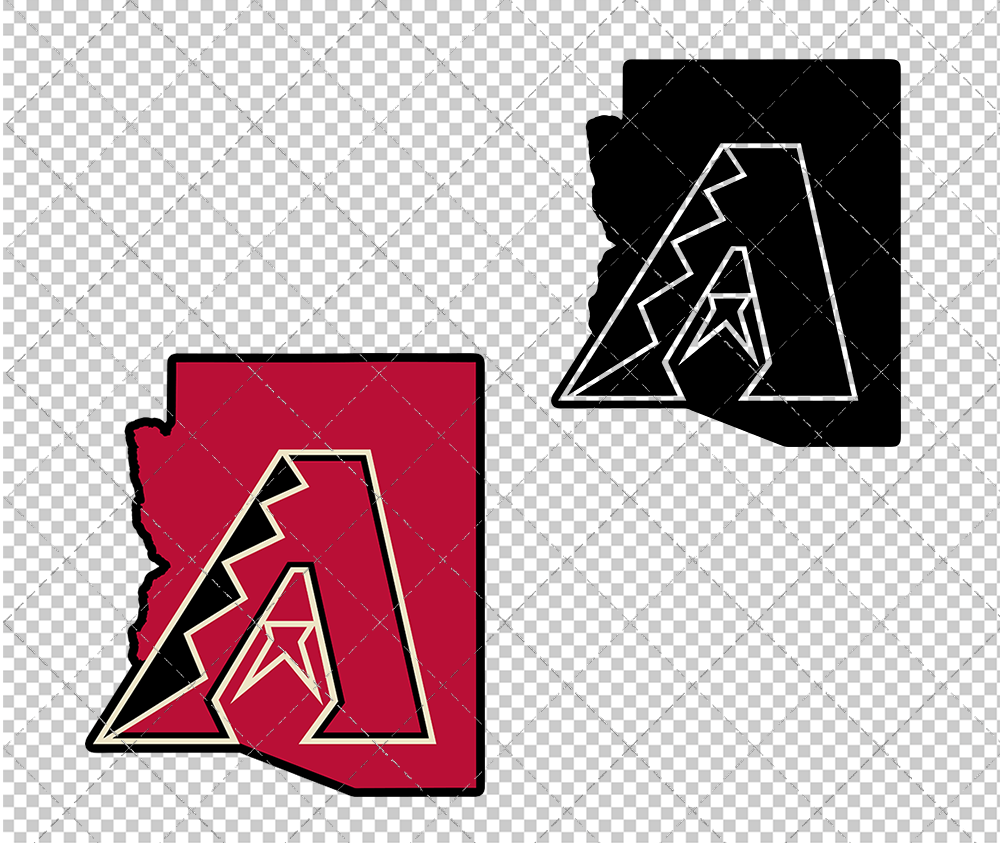 Arizona Diamondbacks Concept 2007 003, Svg, Dxf, Eps, Png - SvgShopArt