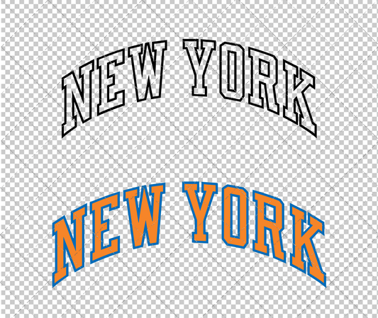 New York Knicks Jersey 1998, Svg, Dxf, Eps, Png - SvgShopArt