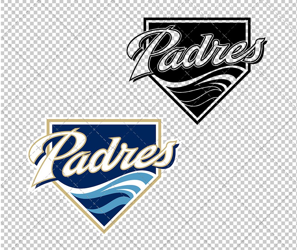 San Diego Padres 2011, Svg, Dxf, Eps, Png - SvgShopArt