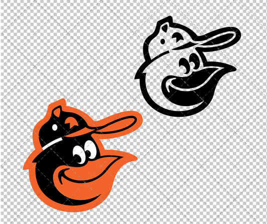 Baltimore Orioles Alternate 1966, Svg, Dxf, Eps, Png - SvgShopArt