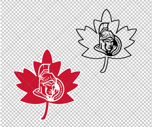 Ottawa Senators Concept 2007 011, Svg, Dxf, Eps, Png - SvgShopArt