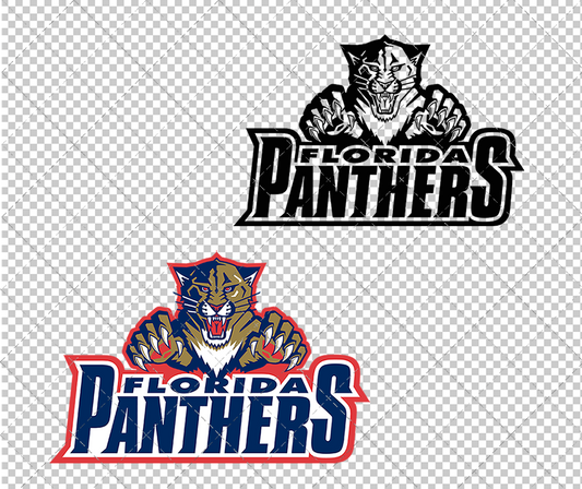 Florida Panthers Alternate 1993 004, Svg, Dxf, Eps, Png - SvgShopArt