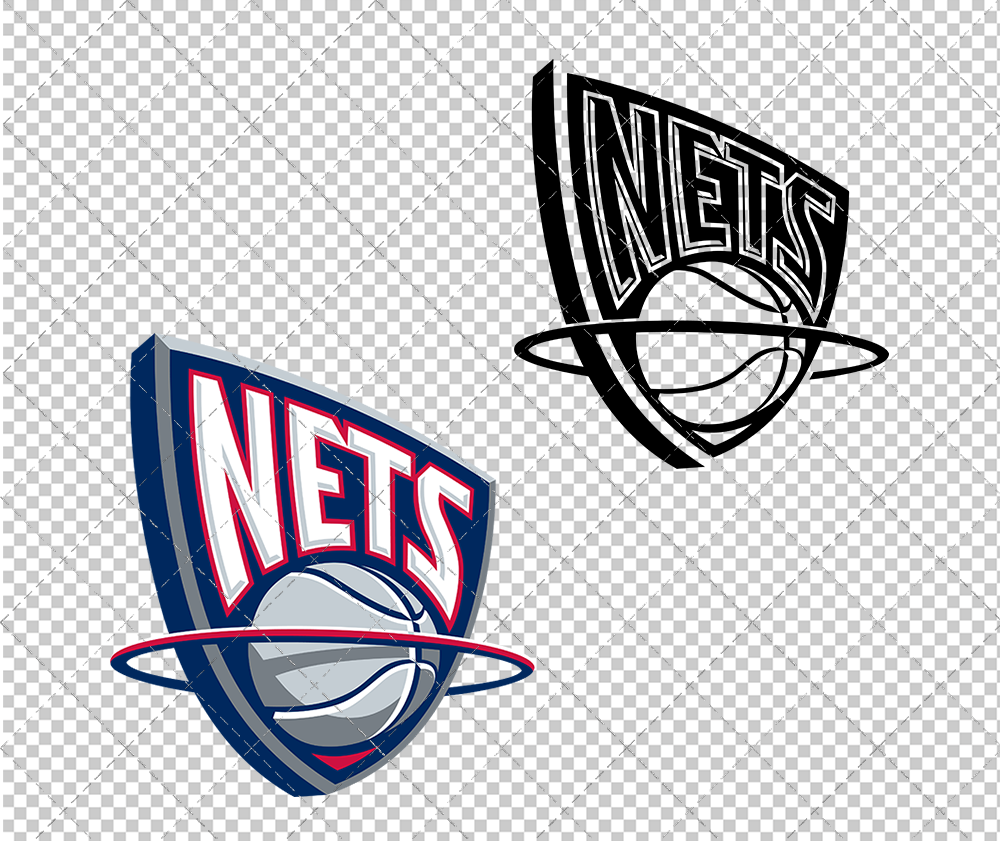 Brooklyn Nets 1997, Svg, Dxf, Eps, Png - SvgShopArt