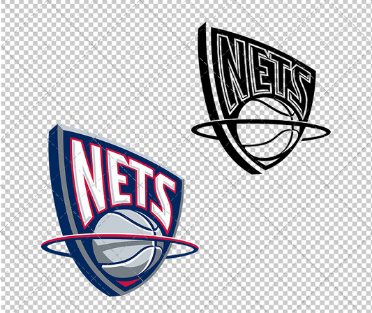 Brooklyn Nets 1997, Svg, Dxf, Eps, Png - SvgShopArt