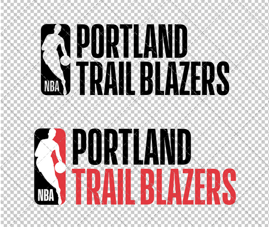 Portland Trail Blazers Misc 2017, Svg, Dxf, Eps, Png - SvgShopArt