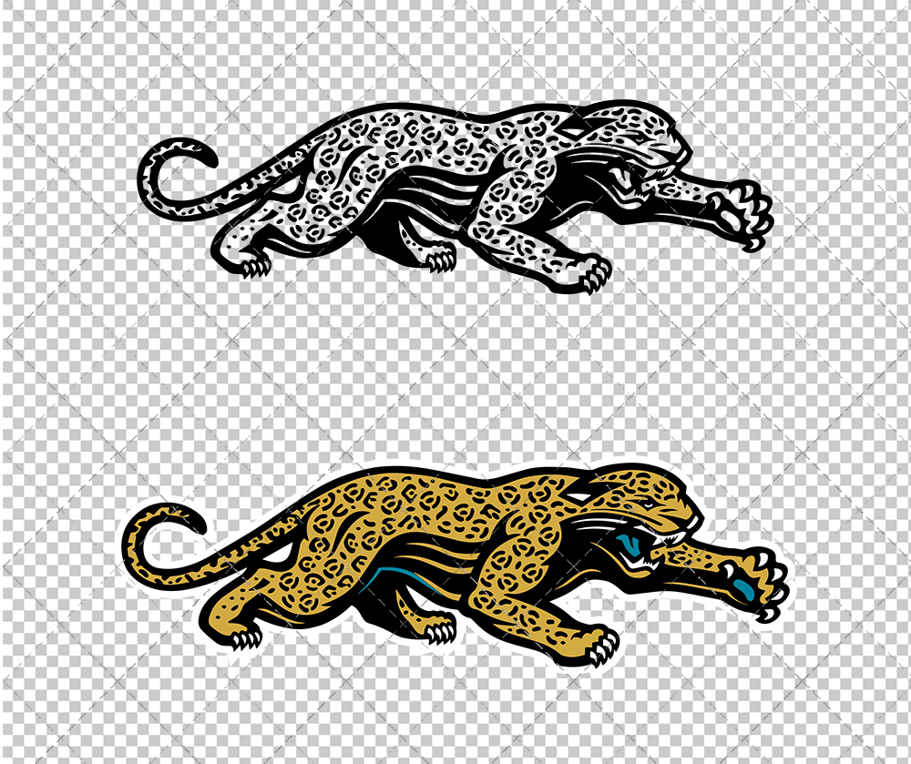 Jacksonville Jaguars Alternate 1995 002, Svg, Dxf, Eps, Png - SvgShopArt