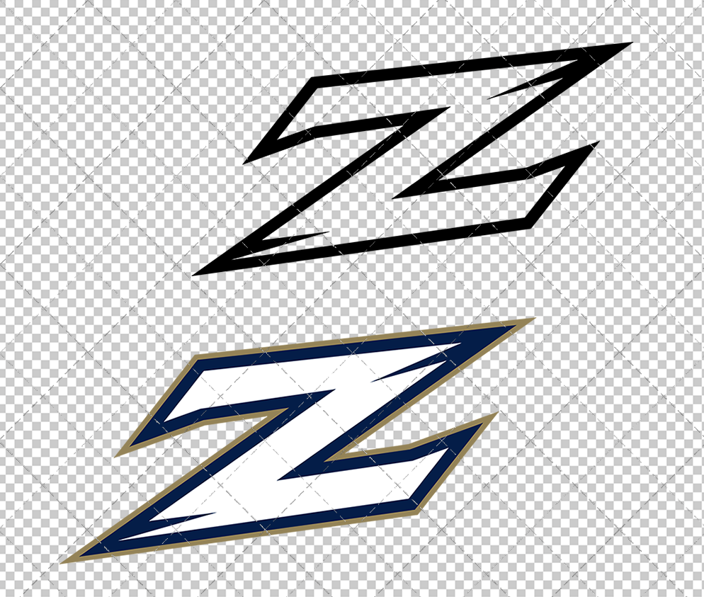 Akron Zips 2015, Svg, Dxf, Eps, Png - SvgShopArt