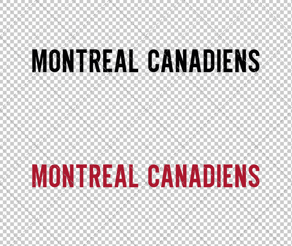 Montreal Canadiens Wordmark Concept, Svg, Dxf, Eps, Png - SvgShopArt