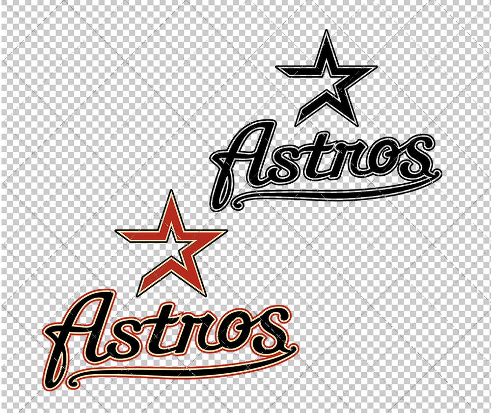 Houston Astros 2000, Svg, Dxf, Eps, Png - SvgShopArt