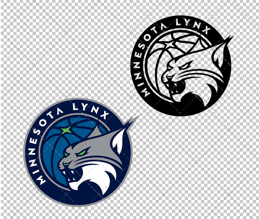 Minnesota Lynx 2018, Svg, Dxf, Eps, Png - SvgShopArt