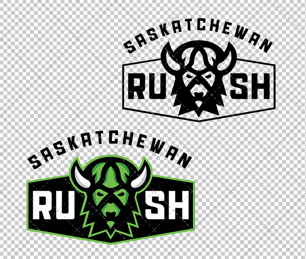 Saskatchewan Rush 2023, Svg, Dxf, Eps, Png - SvgShopArt