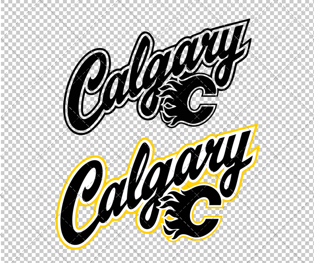 Calgary Flames Jersey 2013, Svg, Dxf, Eps, Png - SvgShopArt