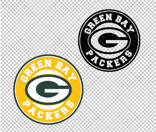 Green Bay Packers Circle 2006 004, Svg, Dxf, Eps, Png - SvgShopArt