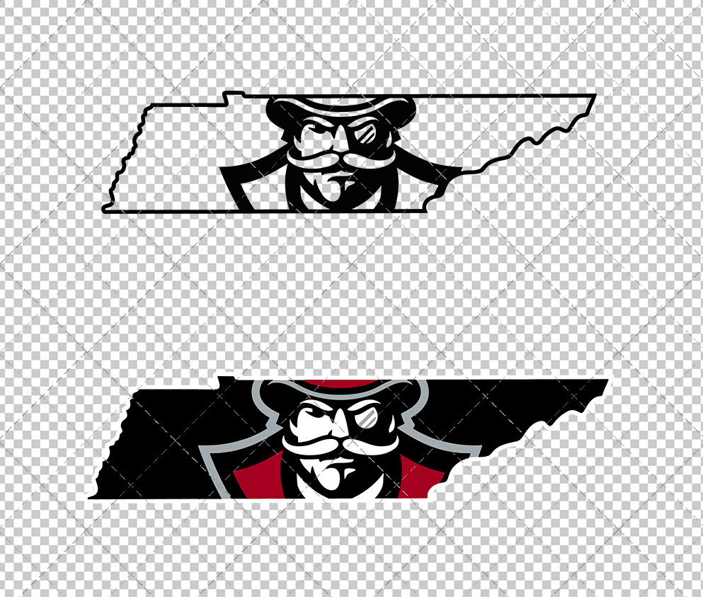 Austin Peay Governors Alternate 2017 006, Svg, Dxf, Eps, Png - SvgShopArt