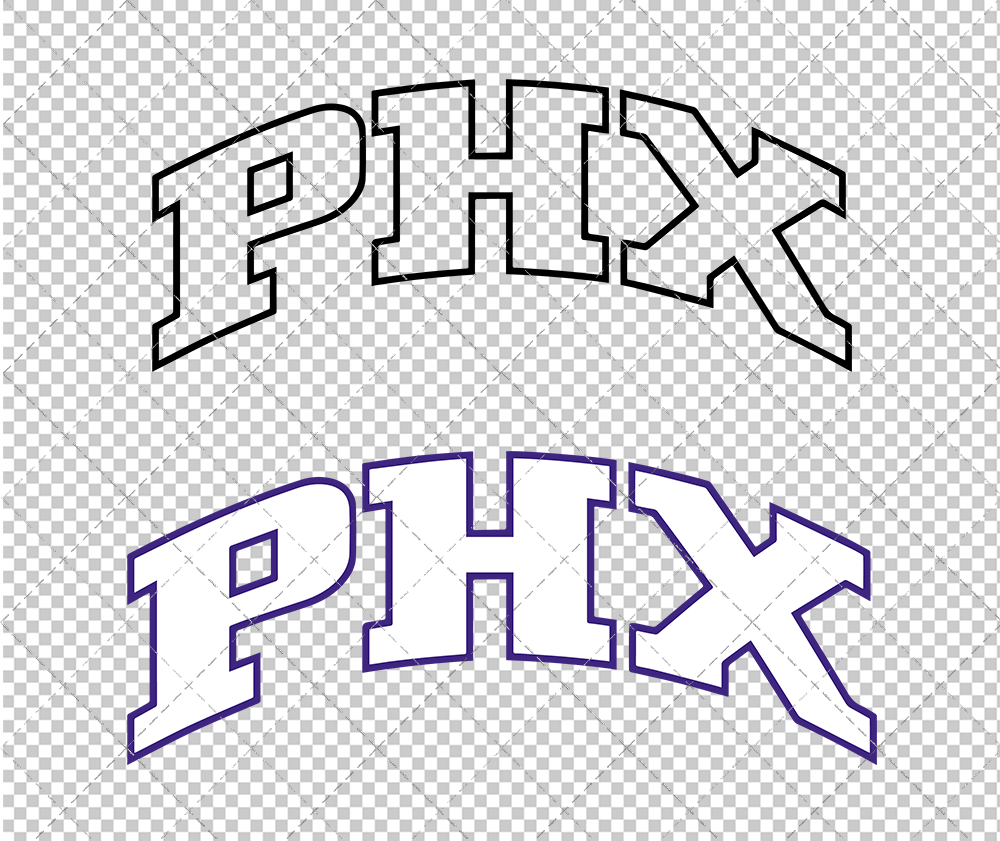 Phoenix Suns Jersey 2003, Svg, Dxf, Eps, Png - SvgShopArt