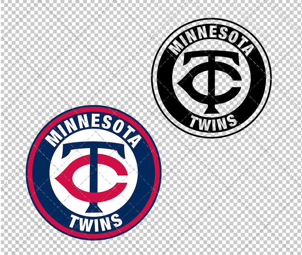 Minnesota Twins Circle 2010, Svg, Dxf, Eps, Png - SvgShopArt