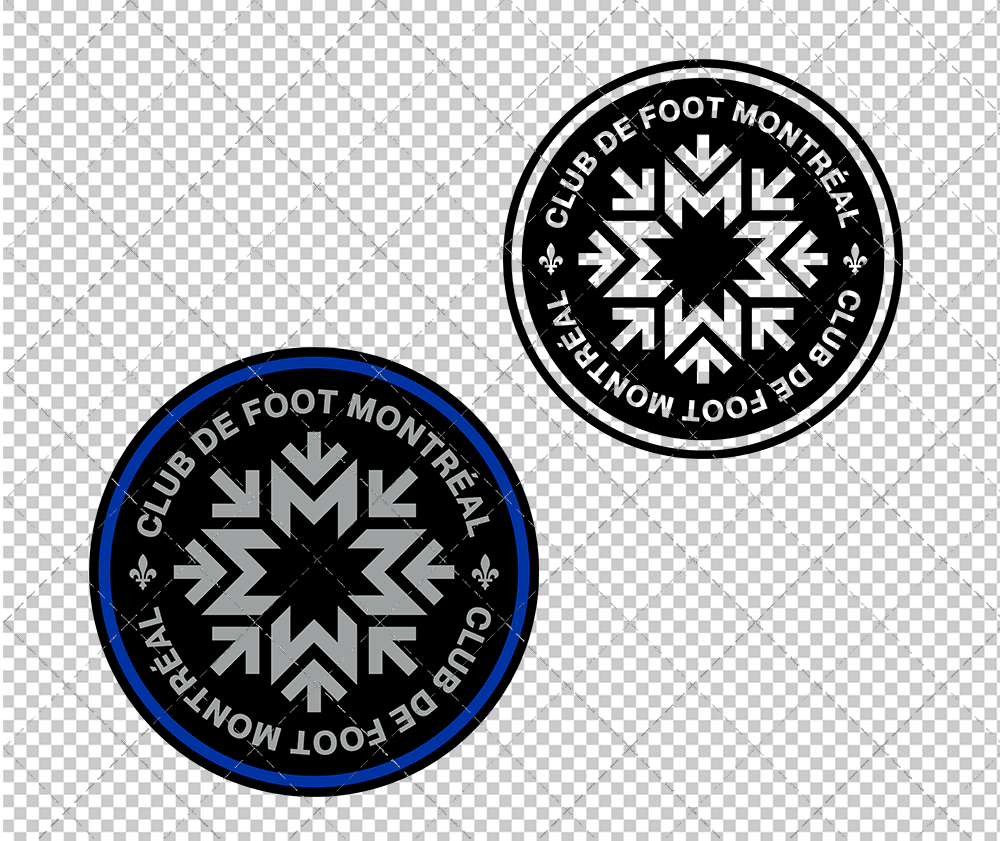 CF Montréal 2021, Svg, Dxf, Eps, Png - SvgShopArt