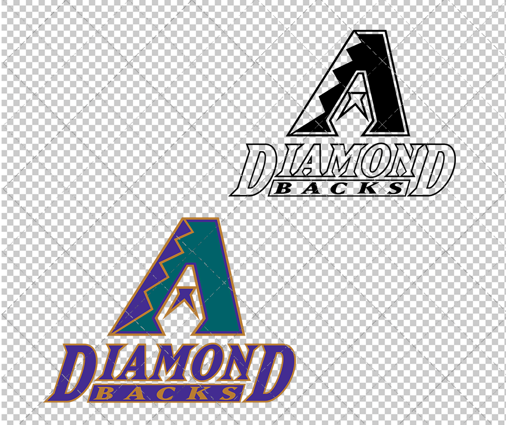 Arizona Diamondbacks 1998, Svg, Dxf, Eps, Png - SvgShopArt