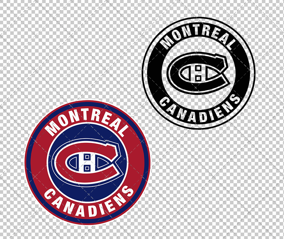 Montreal Canadiens Circle 1999 002, Svg, Dxf, Eps, Png - SvgShopArt