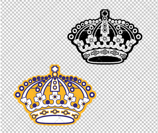 Los Angeles Kings Jersey 1967, Svg, Dxf, Eps, Png - SvgShopArt