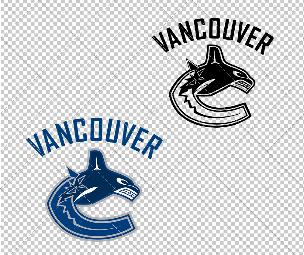 Vancouver Canucks 2007, Svg, Dxf, Eps, Png - SvgShopArt