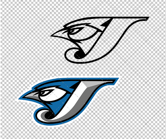 Toronto Blue Jays Alternate 2004, Svg, Dxf, Eps, Png - SvgShopArt