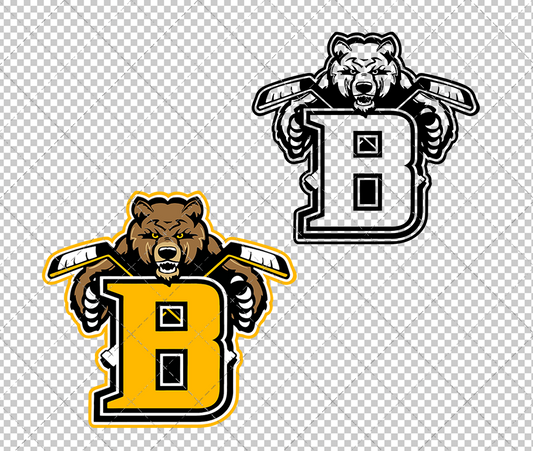 Boston Bruins Concept 2007 003, Svg, Dxf, Eps, Png - SvgShopArt