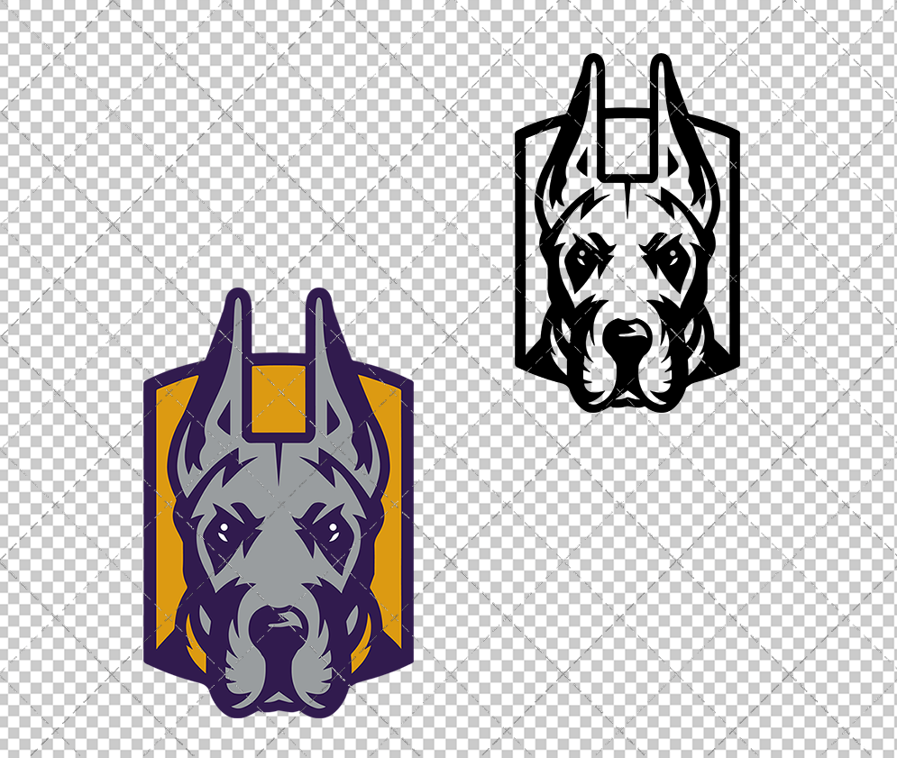 Albany Great Danes Alternate 2020 003, Svg, Dxf, Eps, Png - SvgShopArt