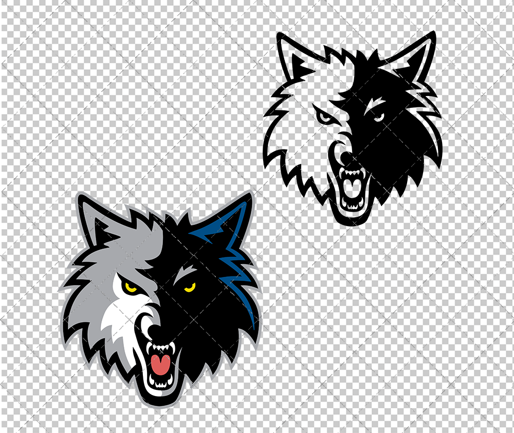 Minnesota Timberwolves Alternate 2008, Svg, Dxf, Eps, Png - SvgShopArt