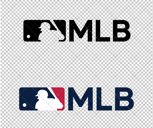 MLB Logo Alternate 2019, Svg, Dxf, Eps, Png - SvgShopArt