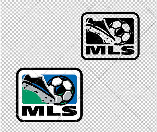 MLS Logo 2008, Svg, Dxf, Eps, Png - SvgShopArt